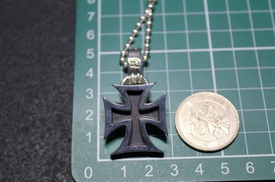 画像1: 銀鉄十字架　アイアンクロスペンダント・Iron Cross Pendant（受注生産品・Built to Order Products）
