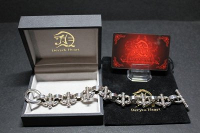 画像1: 銀掴握腕輪　Grip Chain Bracelet・グリップチェーンブレスレット（受注生産品・Built to Order Products）