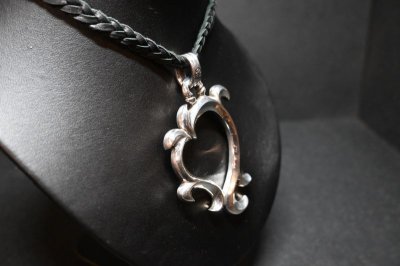 画像1: 銀永久心愛　Eternal Heart Pendant・エターナルハートペンダントtype2（受注生産品・Built to Order Products)