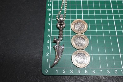 画像3: 銀吸血刃　ヴァンパイアダガーペンダント・Vampire Dagger Pendant（受注生産品・Built to Order Products）