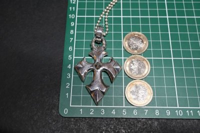 画像3: 銀守護十字架　アミュレットクロスペンダント・Amulet Cross Pendant（受注生産品・Built to Order Products）