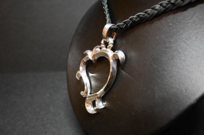 画像2: 銀永久心愛　Eternal Heart Pendant・エターナルハートペンダントtype2（受注生産品・Built to Order Products)