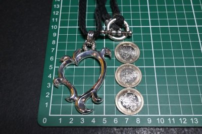 画像3: 銀永久心愛　Eternal Heart Pendant・エターナルハートペンダントtype2（受注生産品・Built to Order Products)