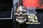画像8: 銀延臣髑髏輪　Jack Skull Ring・ジャックスカルリング（受注生産品・Built-to-order products） (8)