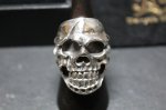 画像1: 銀闘髑髏輪　バトルスカルリング・Battle Skull Ring  （受注生産品・Built to Order Products） (1)