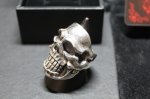 画像4: 銀闘髑髏輪　バトルスカルリング・Battle Skull Ring  （受注生産品・Built to Order Products） (4)