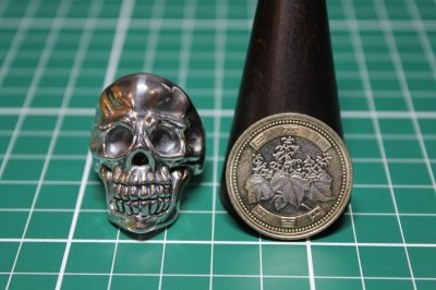 画像3: 銀鎖不縛髑髏輪　Unchained Skull Ring・アンチェインドスカルリング（受注生産品・Built-to-order products）