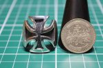 画像7: 銀鉄十字架輪　Iron Cross Ring・アイアンクロスリング（受注生産品・Built-to-order products） (7)