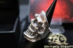 画像6: 銀延臣髑髏輪　Jack Skull Ring・ジャックスカルリング（受注生産品・Built-to-order products） (6)