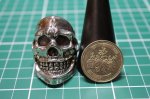 画像9: 銀延臣髑髏輪　Jack Skull Ring・ジャックスカルリング（受注生産品・Built-to-order products） (9)