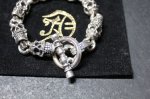 画像5: 輪廻転生・銀幸運骸髑髏輪　Lucky Omen Skull Bracelet・ラッキーオーメンスカルブレスレット（受注生産品・Built to Order Products） (5)