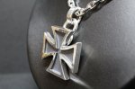 画像5: 銀大鉄十字架　Iron Cross Pendant(L)　（受注生産品・Built-to-order products）  (5)