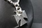 画像8: 銀大鉄十字架　Iron Cross Pendant(L)　（受注生産品・Built-to-order products）  (8)