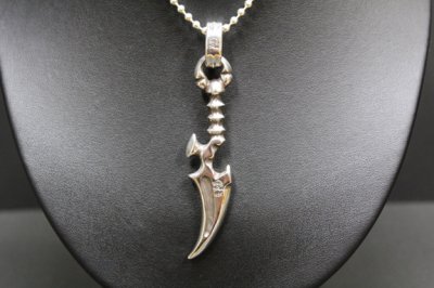 画像2: 銀吸血刃　ヴァンパイアダガーペンダント・Vampire Dagger Pendant（受注生産品・Built to Order Products）